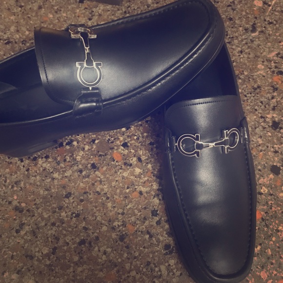 Mens Ferragamo Chris Bit Loafers 